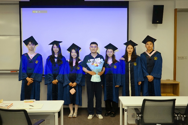 Group photo of graduate research group